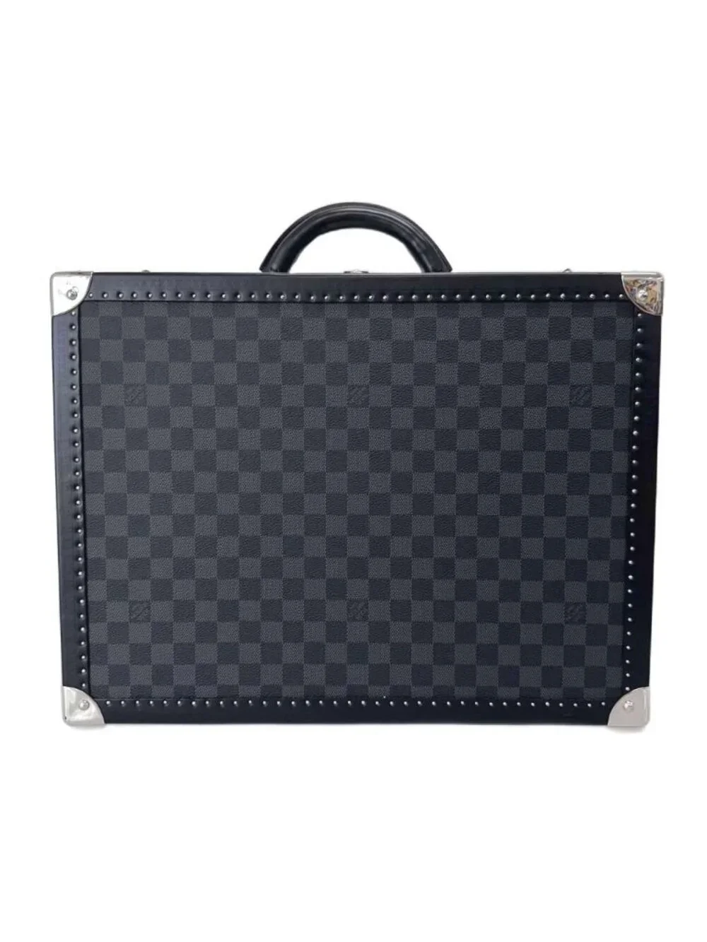 Louis Vuitton Cotteville 45 Damier Graphite 45 Hard Case Attache Trunk